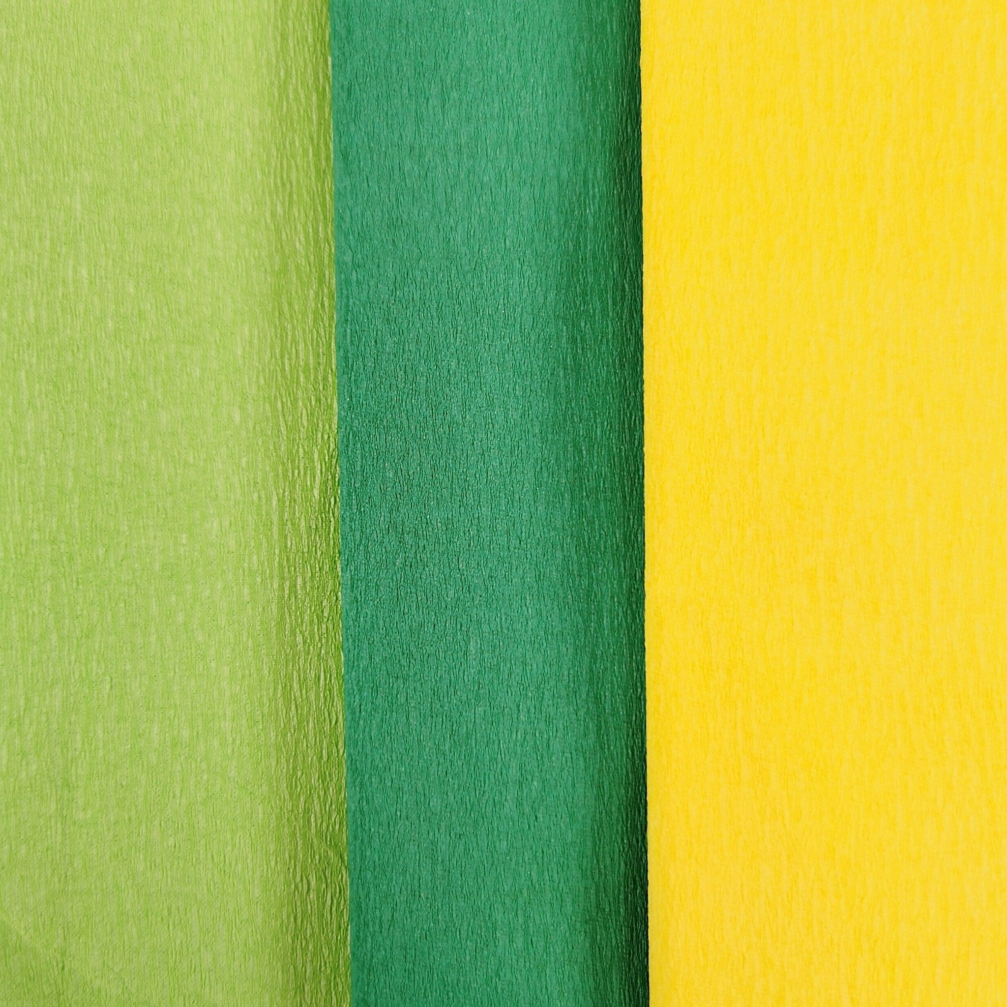 carnival-papers-crepe-papier-cr-pon-p-ques-12x3m-vert-jaune image 2
