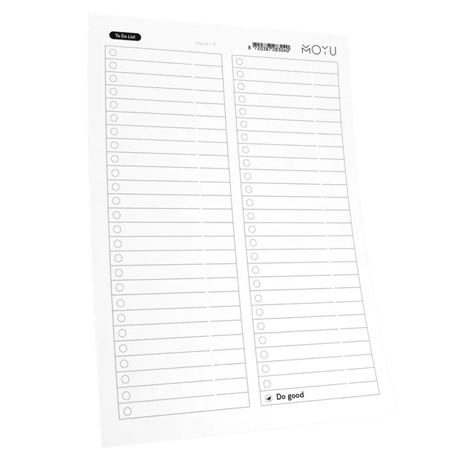 moyu-to-do-list-bloc-liste-t-ches-a4-effa-able-papier-pierre image 1
