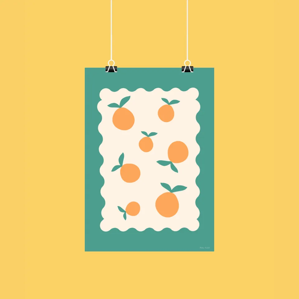 atelier-naholi-affiche-timbre-oranges-a4-papier-mat image 1