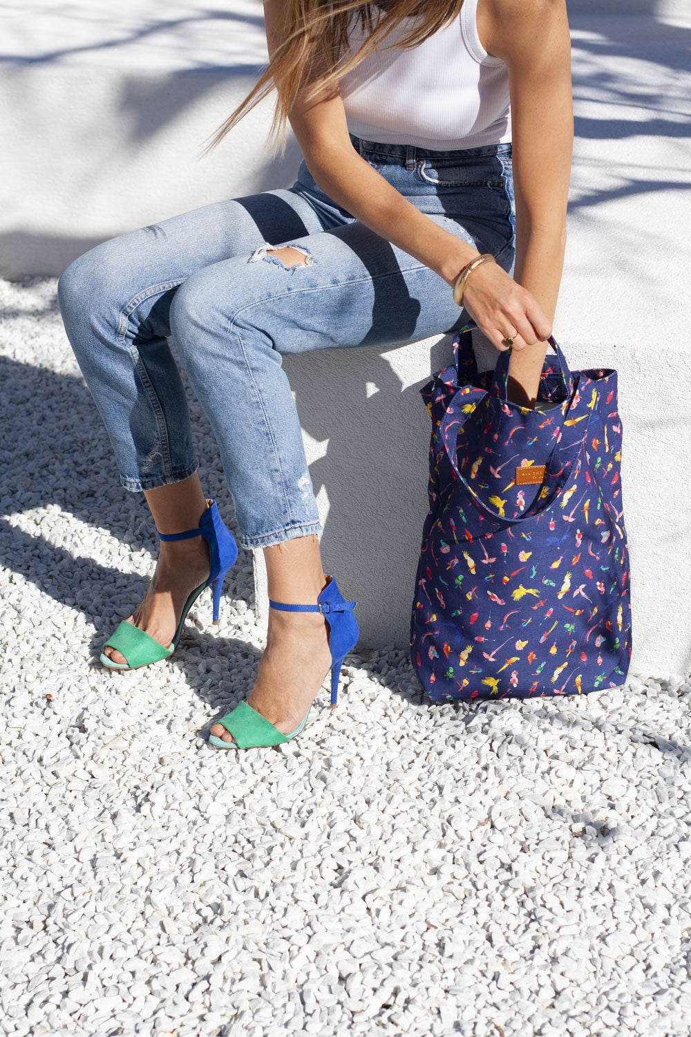 all-the-ways-to-say-neon-birds-tote-bag-recycl-oiseaux image 2