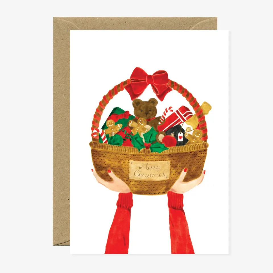 all-the-ways-to-say-christmas-basket-carte-de-v-ux-no-l-a6 image 1