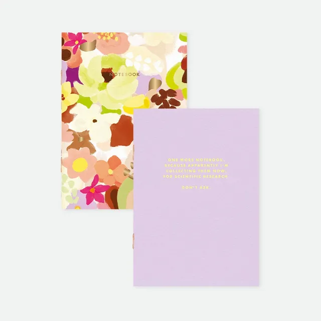 all-the-ways-to-say-spring-sweets-duo-carnets-a6-floral image 1