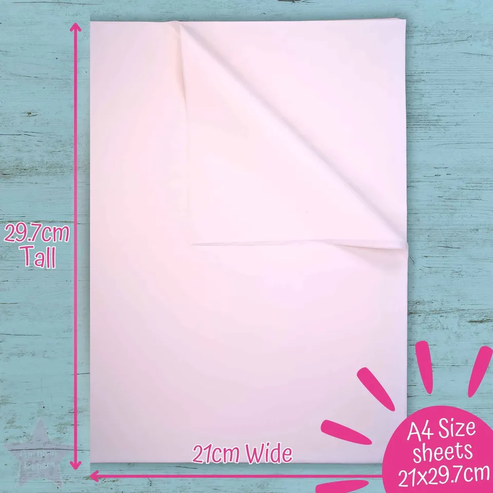 carnival-papers-papier-soie-blanc-a4-60-feuilles-22g image 1