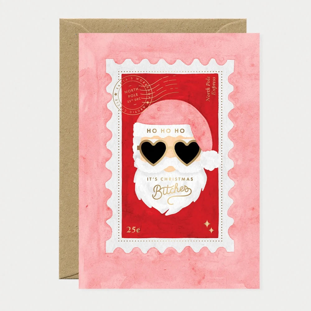 all-the-ways-to-say-christmas-bitches-carte-de-voeux-dor-e image 1