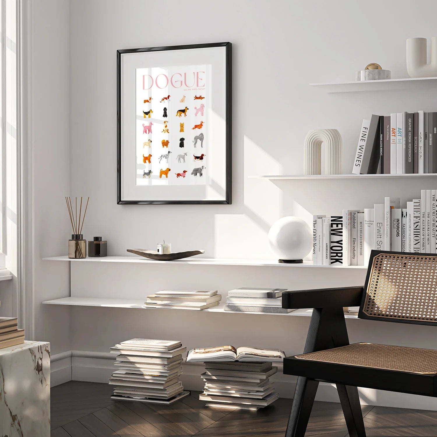 all-the-way-to-say-dogue-affiche-large-50x70-chic image 3