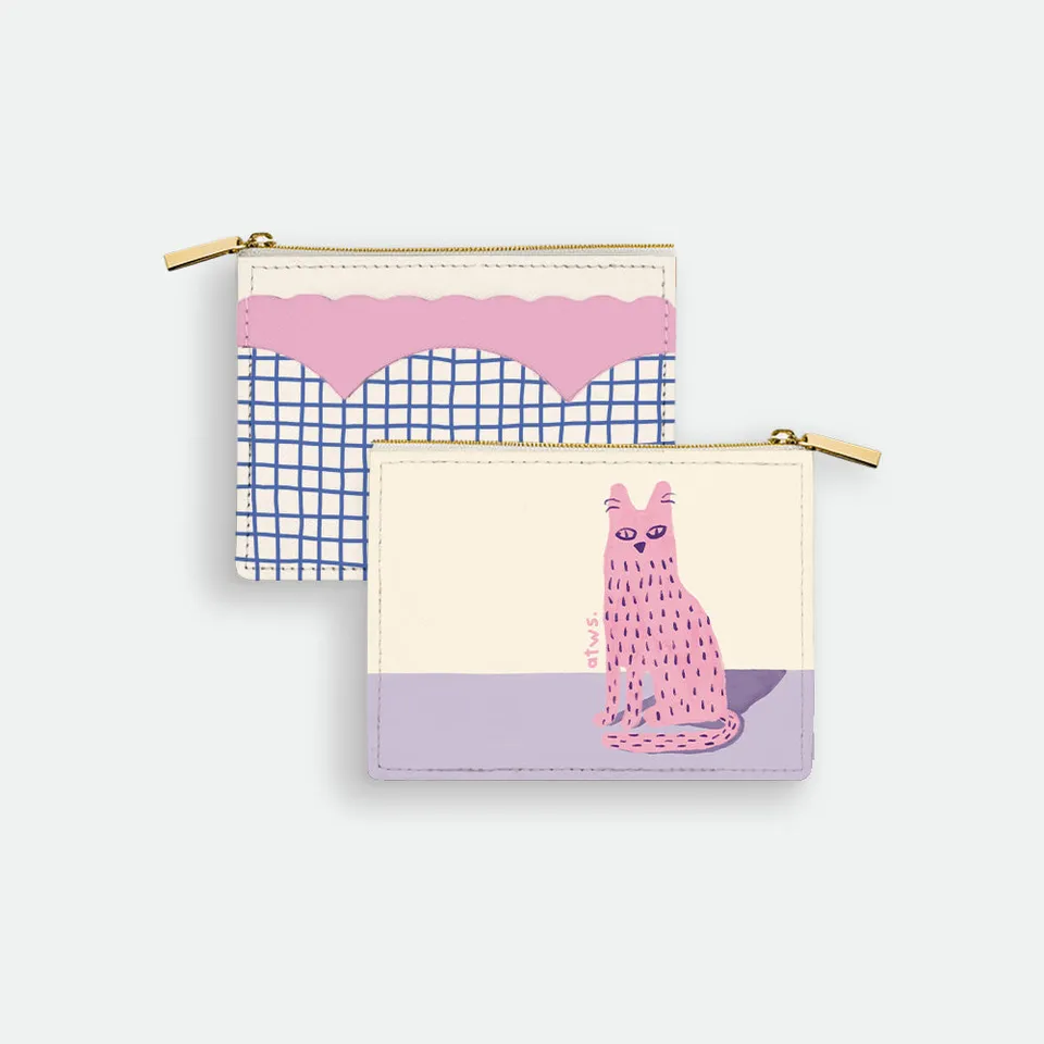 all-the-ways-to-say-miscellaneous-porte-monnaie-chat-cuir-pu image 1