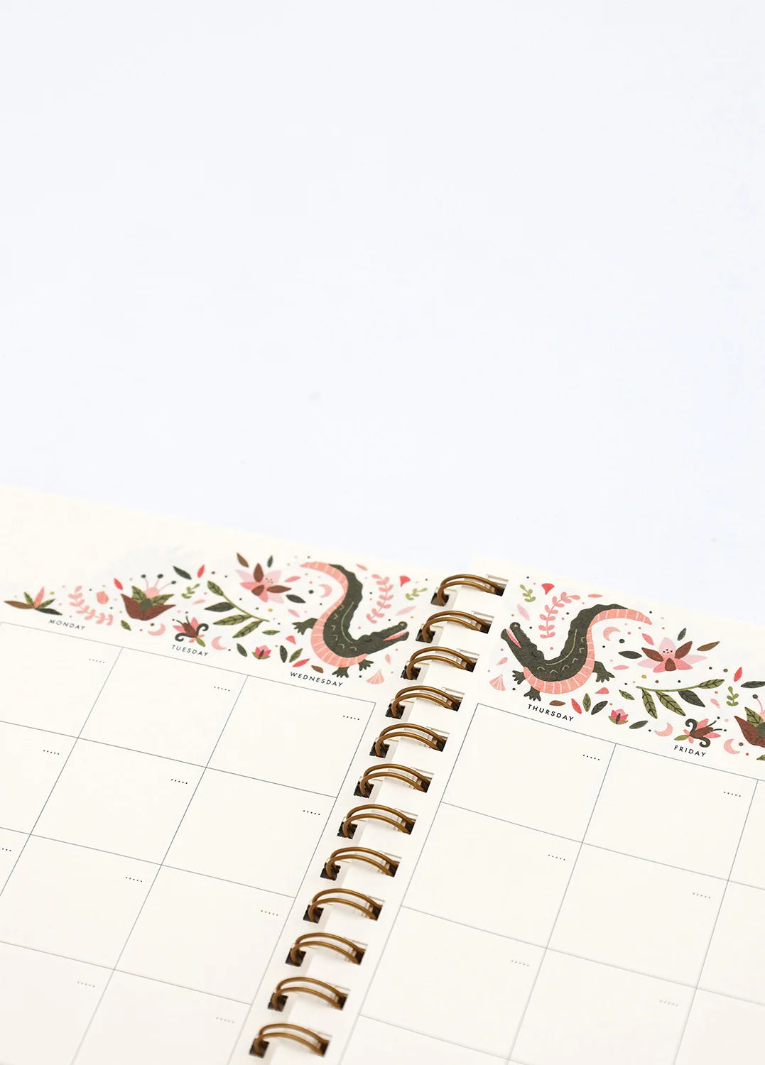 all-the-ways-to-say-pink-croco-agenda-spirale-mensuel-rose image 5
