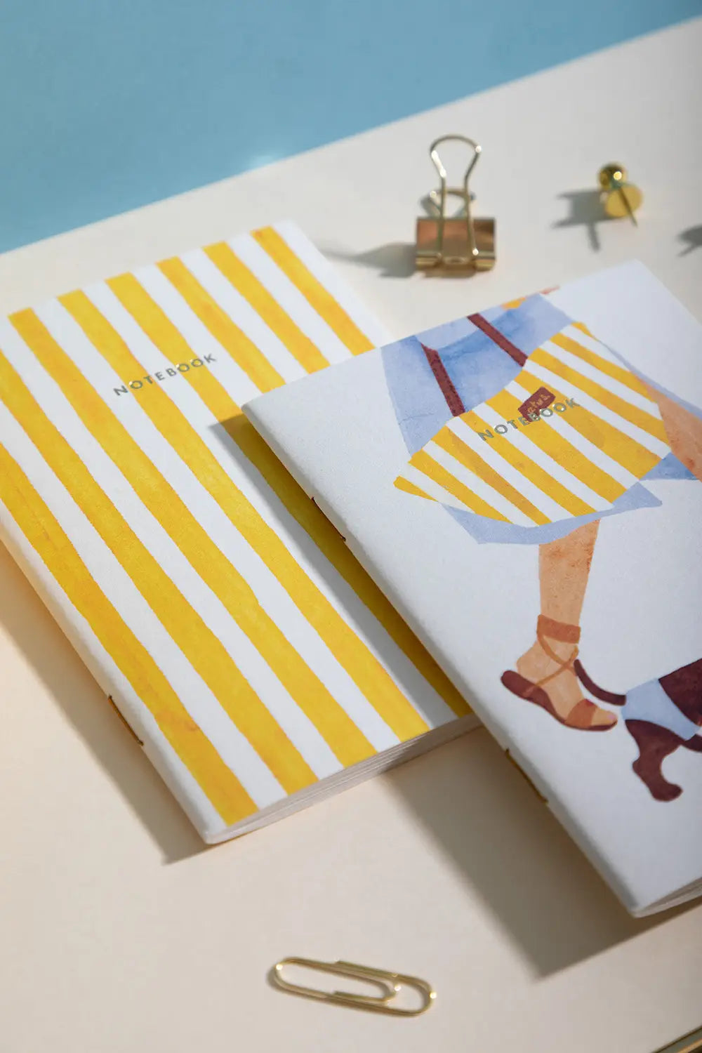 all-the-ways-to-say-summer-dachshund-duo-carnets-poche-a6 image 2