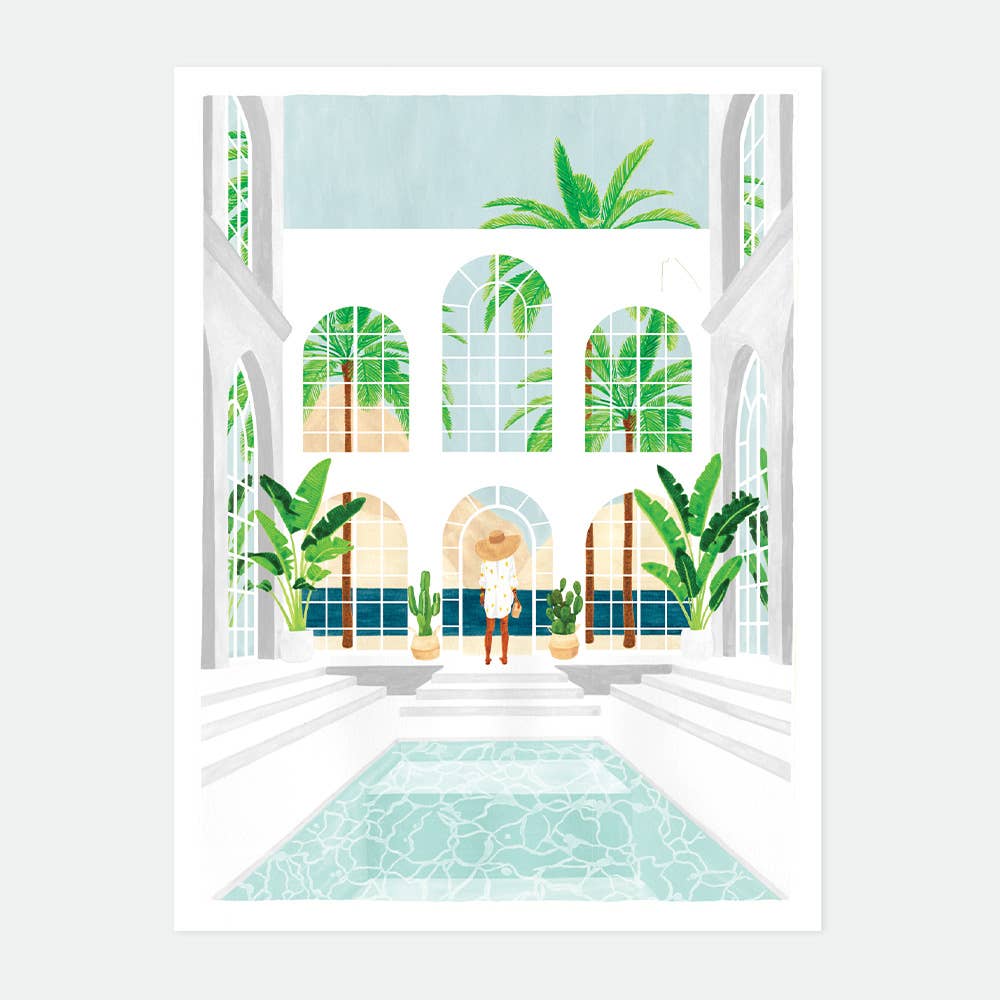 all-the-ways-to-say-white-house-affiche-29-7x39-7-cm-piscine image 1