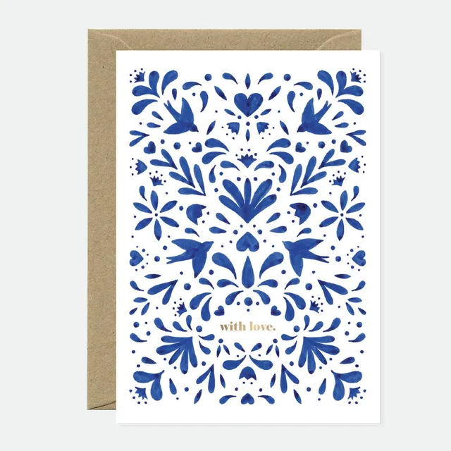 all-the-ways-to-say-blue-swallow-carte-dorure-amour image 1