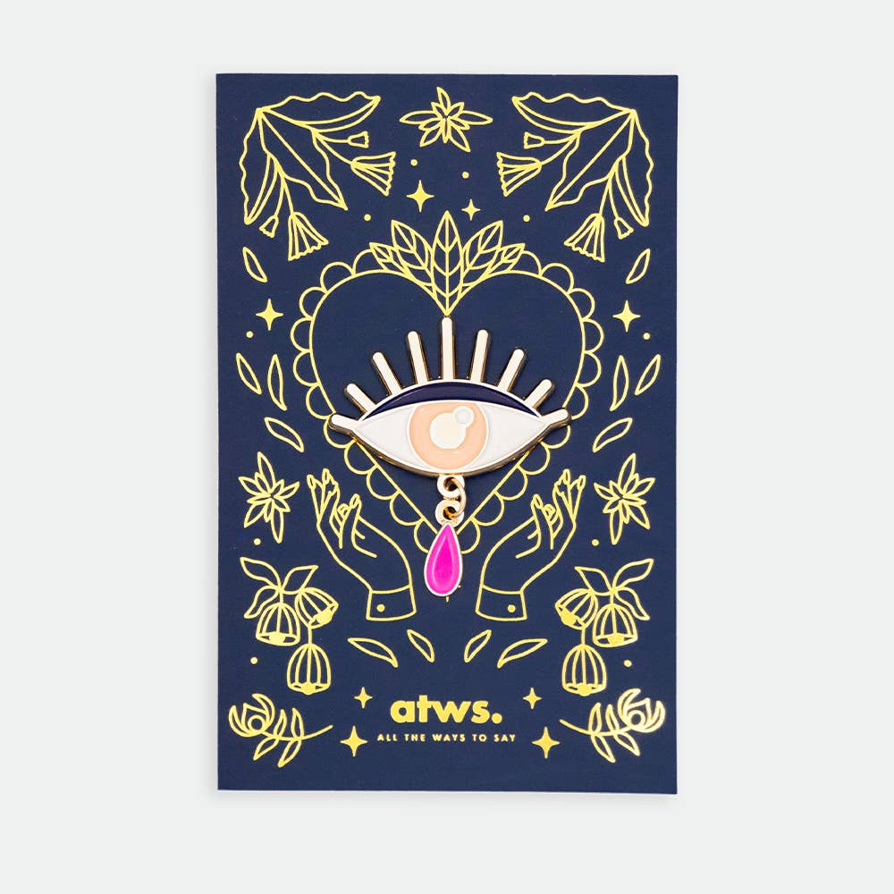all-the-ways-to-say-teardrop-eye-pin-s-il-dor image 1