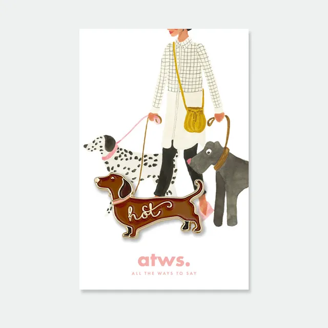 all-the-ways-to-say-hot-dog-pin-s-teckel-dor-23x27-mm image 1