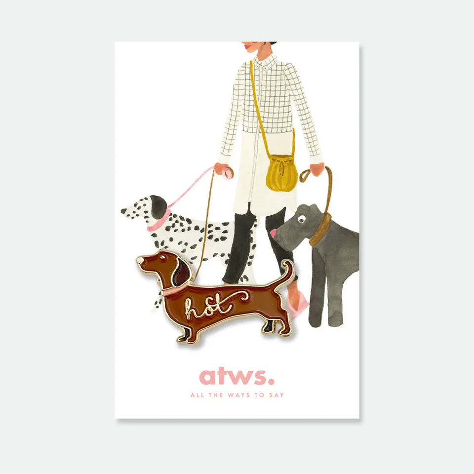 all-the-ways-to-say-hot-dog-pin-s-teckel-dor-23x27-mm image 1