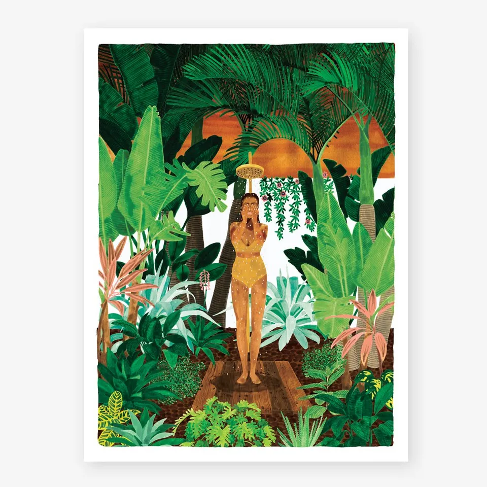 all-the-ways-to-say-summer-shower-affiche-50-x-70-cm-t image 1