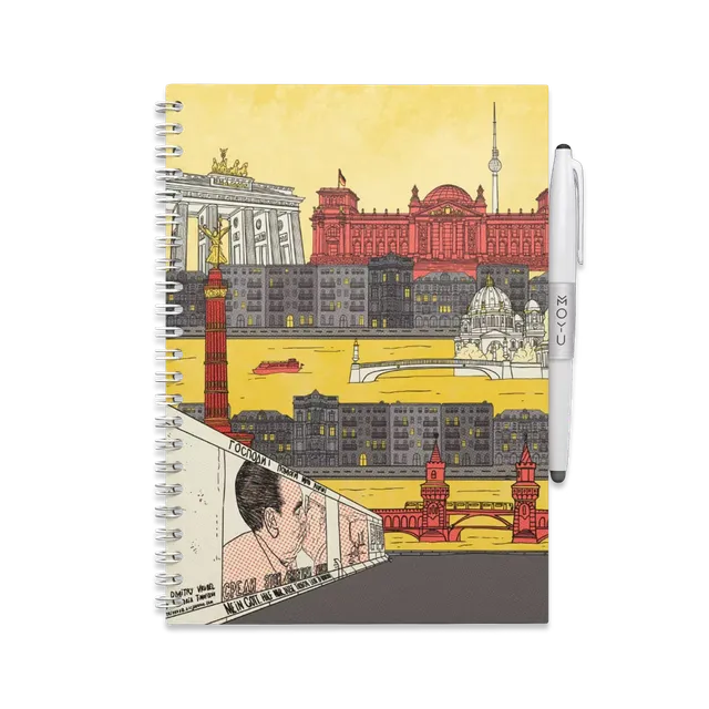moyu-erasable-notebooks-berlin-edition-carnet-effa-able-a5 image 1