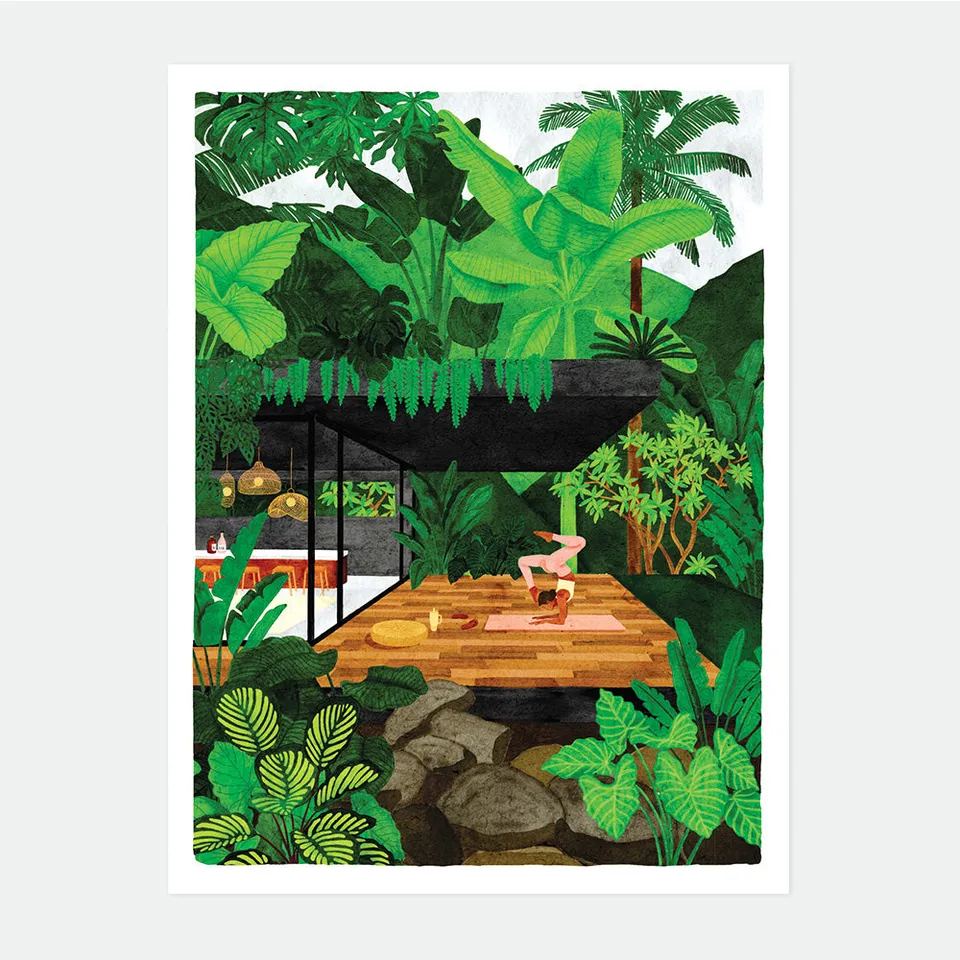 all-the-ways-to-say-namaster-affiche-medium-29-7-x-39-7-cm-yoga image 1