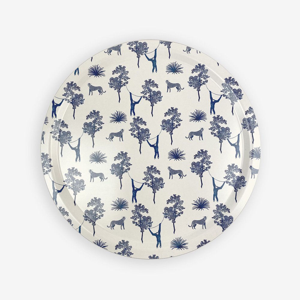 all-the-ways-to-say-blue-jungle-plateau-rond-39-cm-bouleau image 1