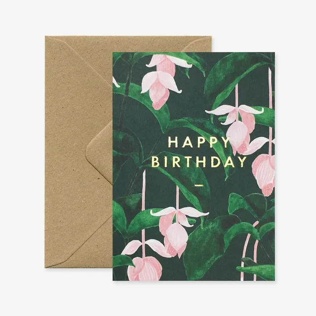 all-the-ways-to-say-medinilla-carte-anniversaire-fleurs-a6 image 1