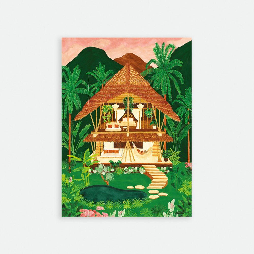 all-the-way-to-say-ubud-house-carnet-a5-bali-dor image 1