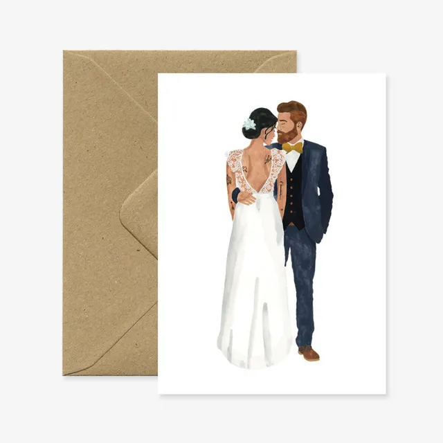 all-the-way-to-say-married-lovers-carte-mariage-a6 image 1