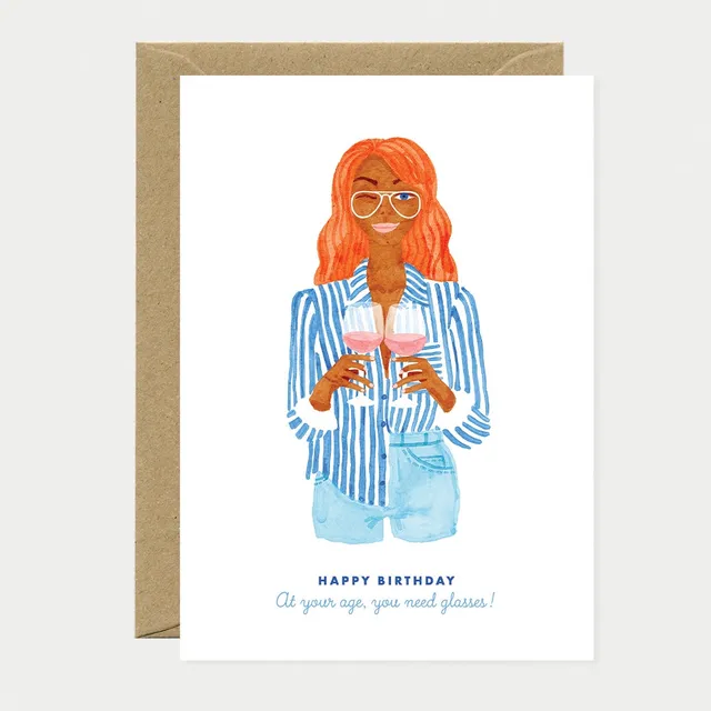 all-the-ways-to-say-happy-birthday-glasses-carte-anniversaire image 1