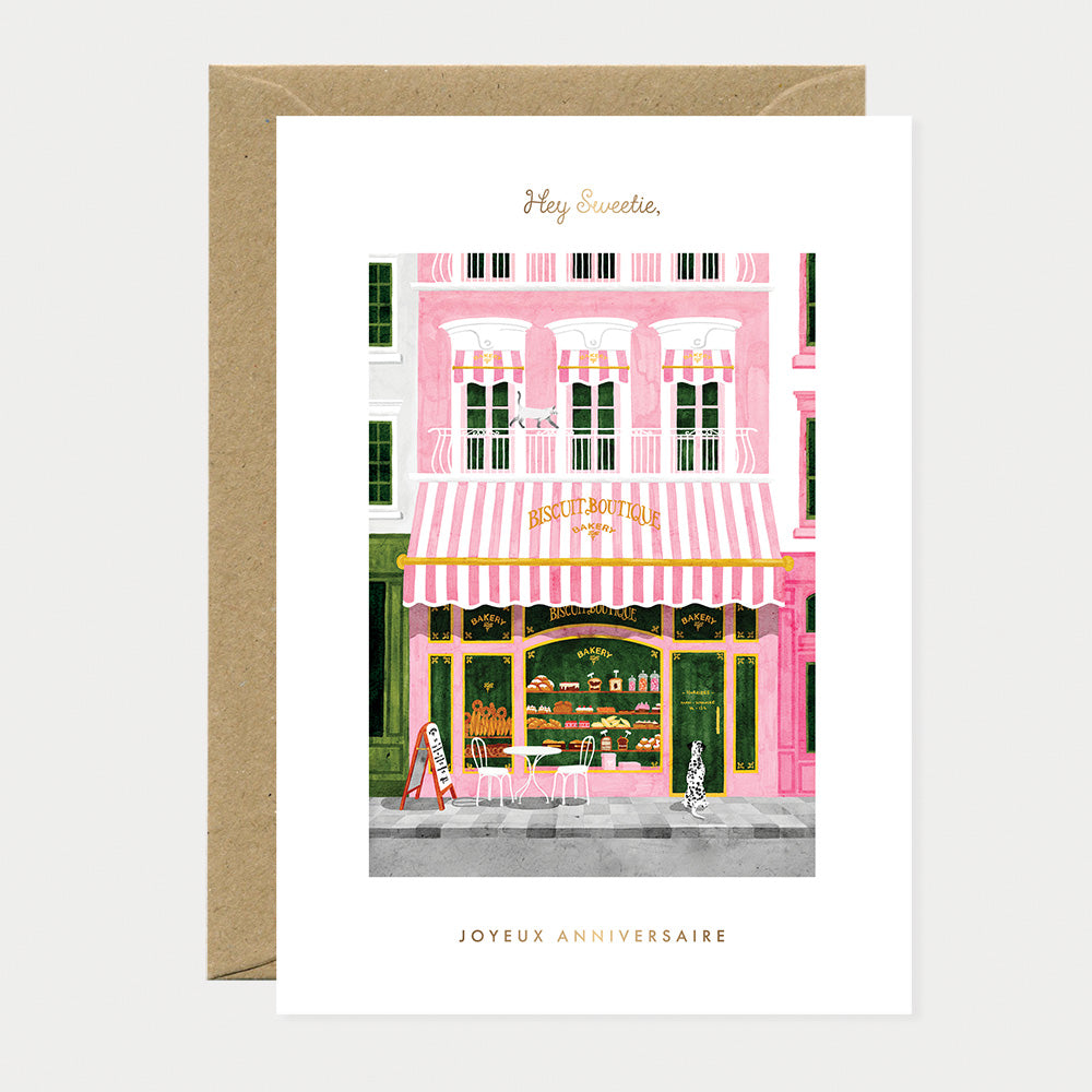 all-the-ways-to-say-birthday-bakery-carte-anniversaire-dor-e-a6 image 1