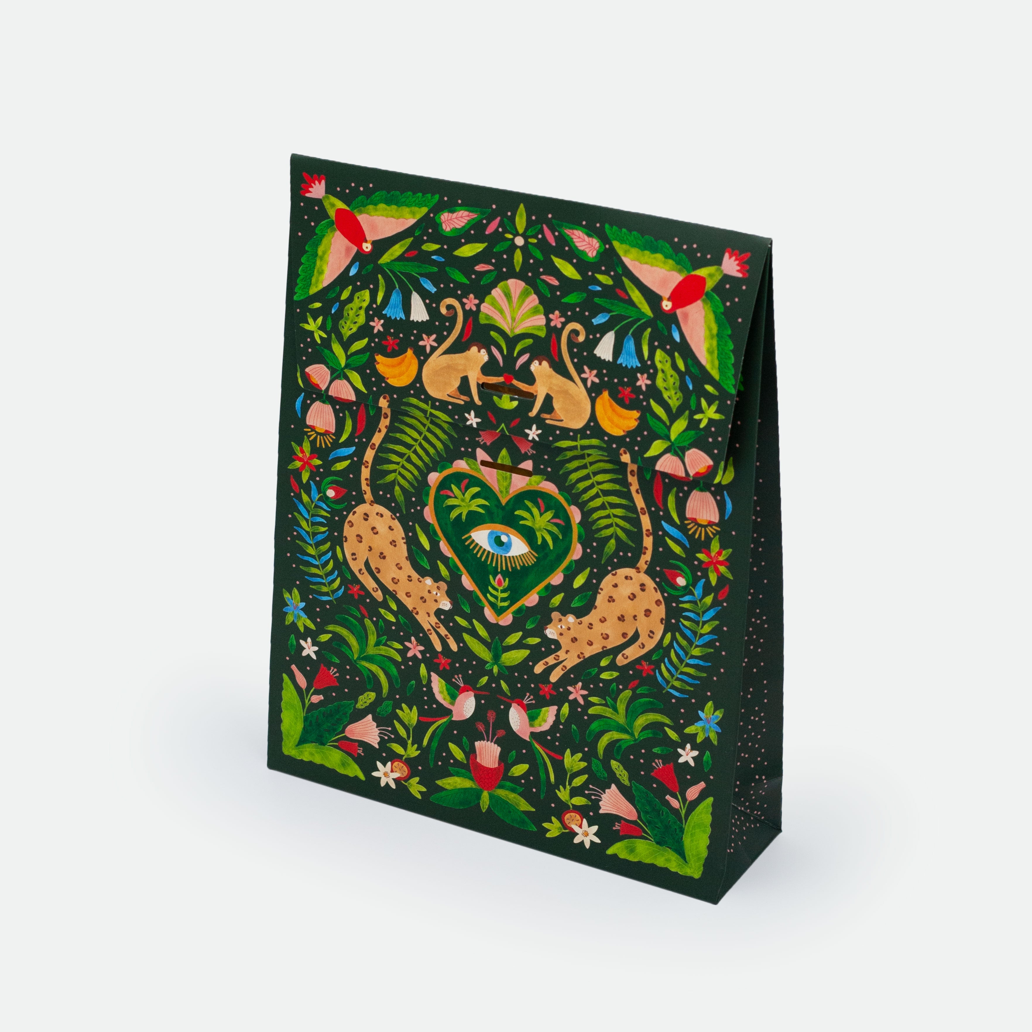 all-the-ways-to-say-green-jungle-pochette-cadeau-l-jungle image 1