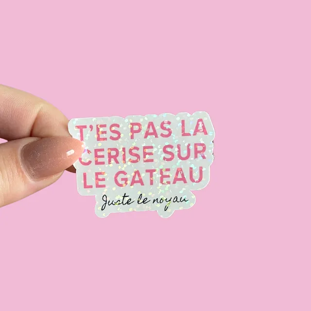 atelier-naholi-sticker-cerise-autocollant-humour-4-8-cm image 1