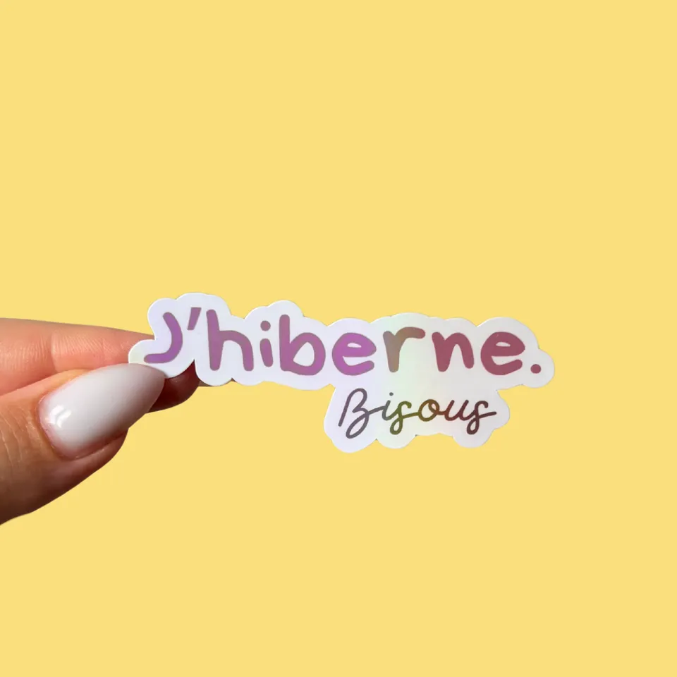 atelier-naholi-stickers-l-unit-j-hiberne-bisous-autocollant-7-3-cm image 1