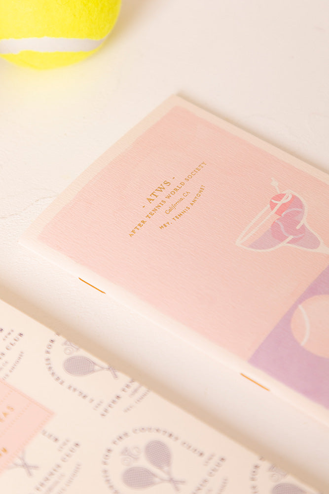 all-the-ways-to-say-duo-tennis-duo-carnets-poche-a6-pastel image 2