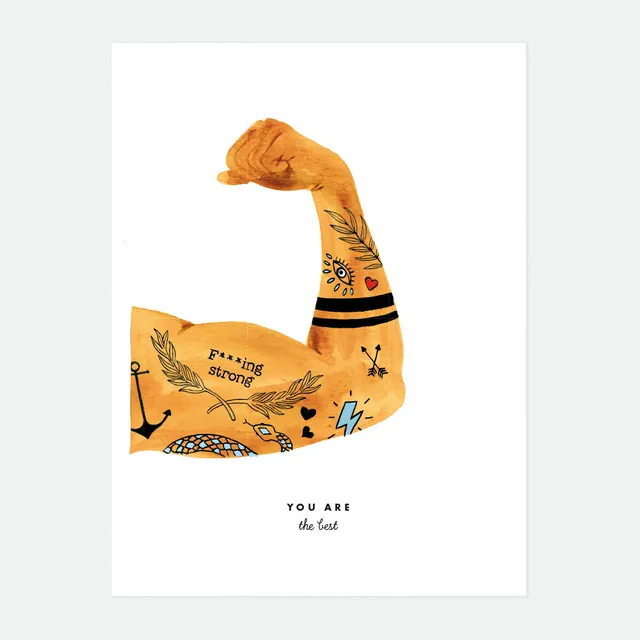 all-the-way-to-say-best-man-affiche-moderne-18x24-cm image 1