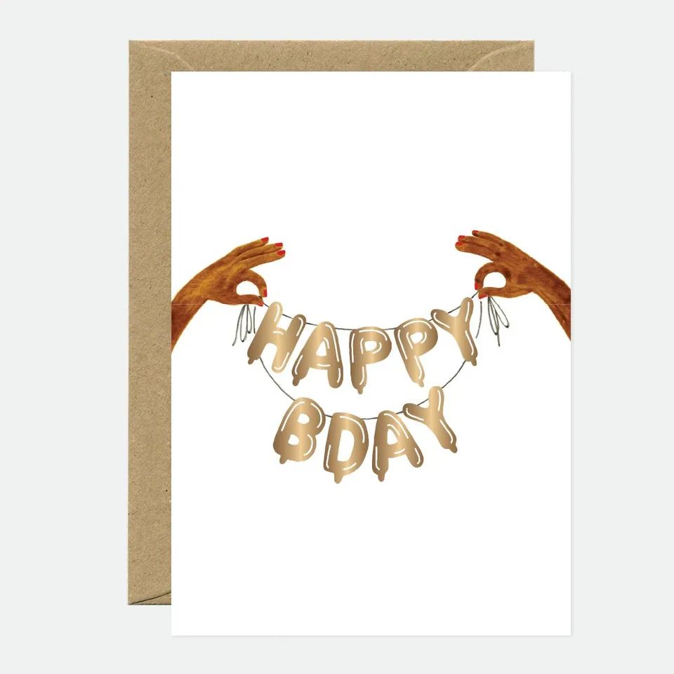 all-the-way-to-say-ballons-carte-de-v-ux-anniversaire-dor-e image 1