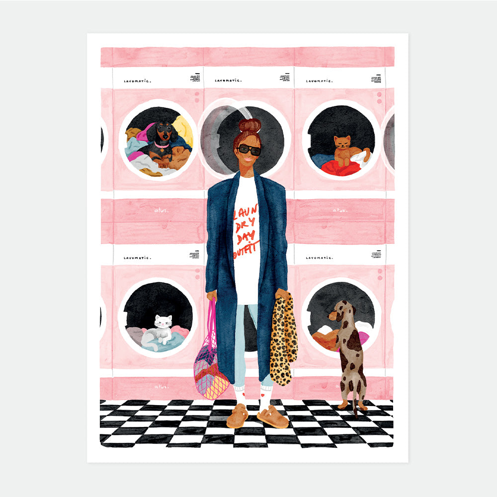 all-the-ways-to-say-laundry-day-affiche-29-7x39-7-cm-linge image 1