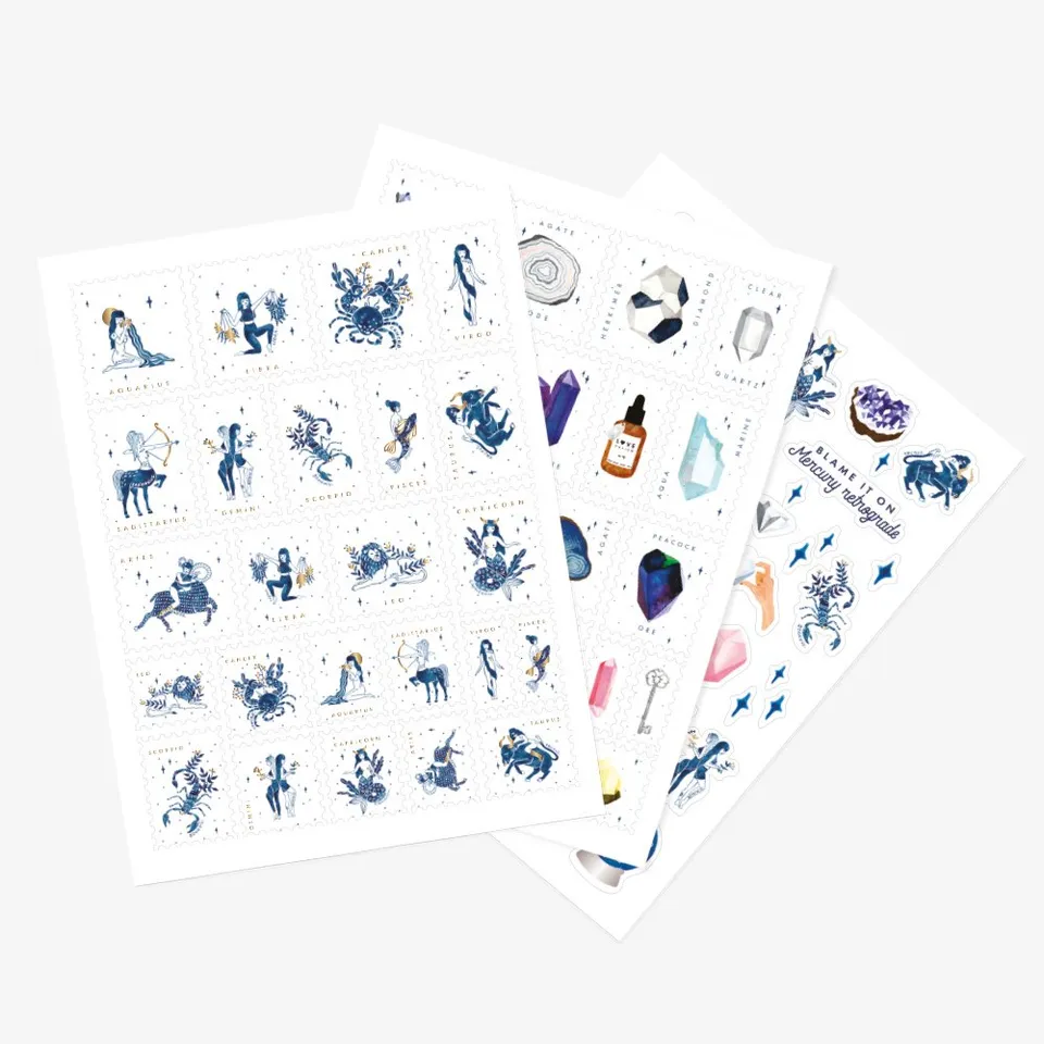all-the-way-to-say-spiritual-stickers-lot-3-planches image 1