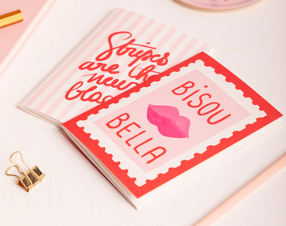 all-the-ways-to-say-bisous-bella-duo-carnets-poche-a6 image 2