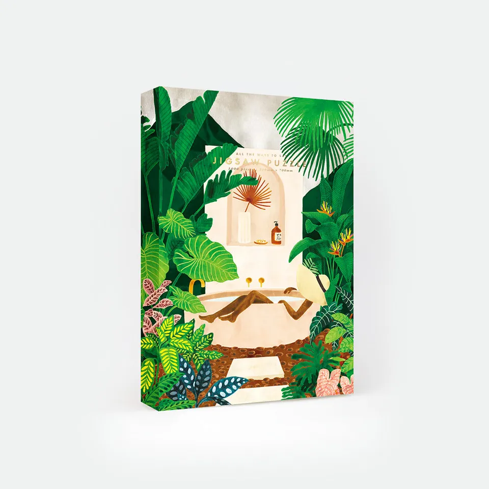 all-the-way-to-say-exotic-bathtub-puzzle-1000-pi-ces-68x49-cm image 1