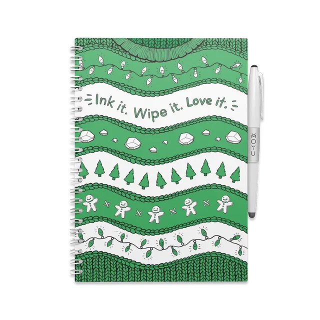 moyu-erasable-notebook-a5-ugly-christmas-sweater-carnet-no-l image 1