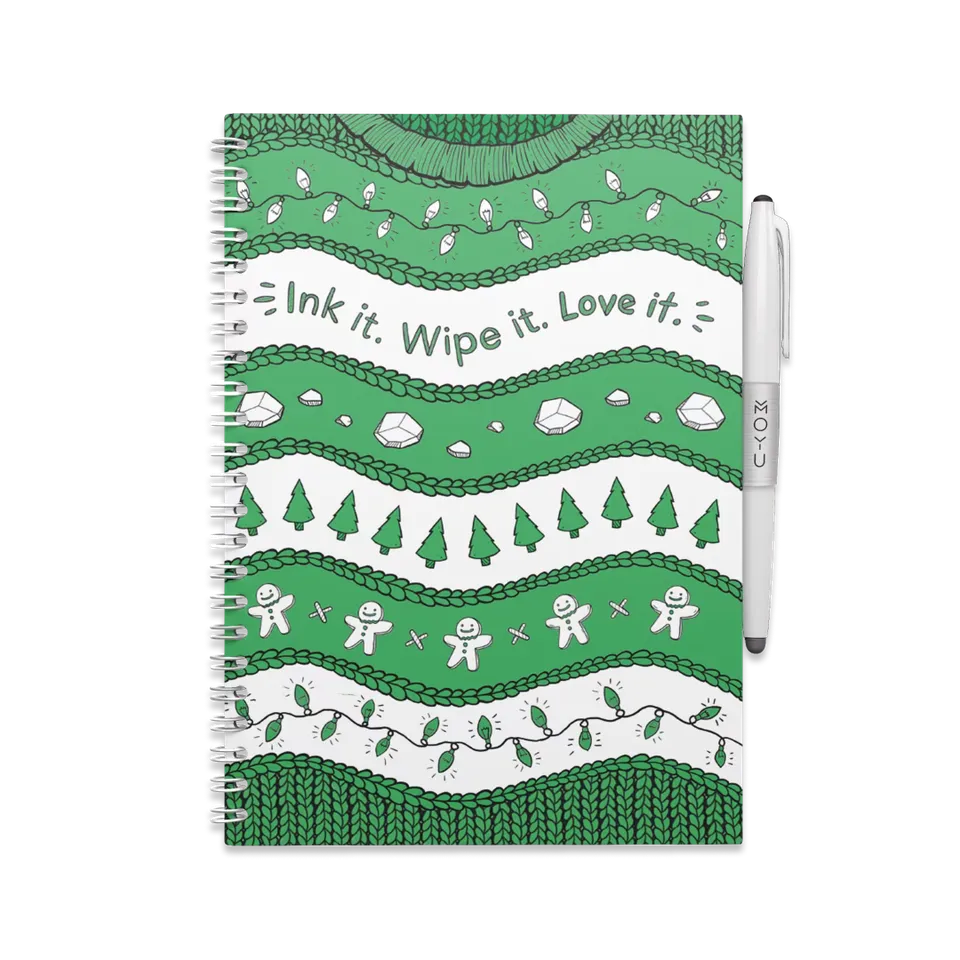 moyu-erasable-notebook-a5-ugly-christmas-sweater-carnet-no-l image 1