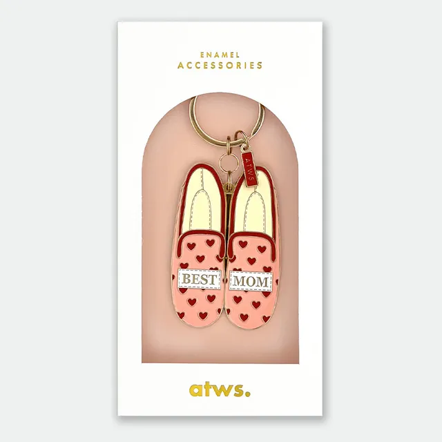 all-the-way-to-say-best-mom-shoes-porte-cl-s-maman-dor image 1