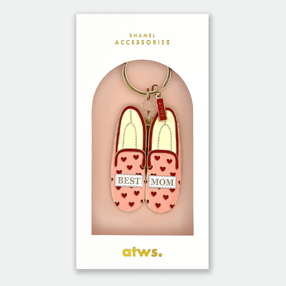 all-the-way-to-say-best-mom-shoes-porte-cl-s-maman-dor image 1