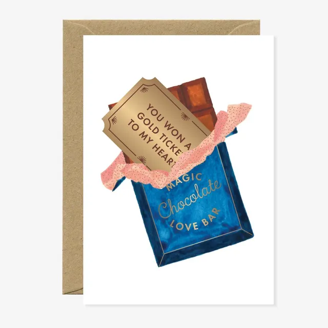 all-the-way-to-say-golden-ticket-carte-amour-a6 image 1