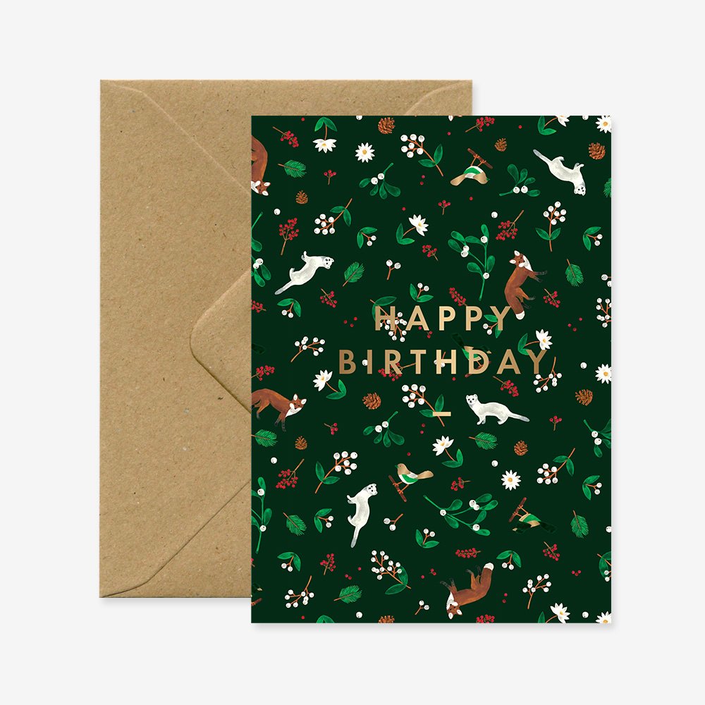 all-the-ways-to-say-ermine-carte-anniversaire-a6-nature image 1