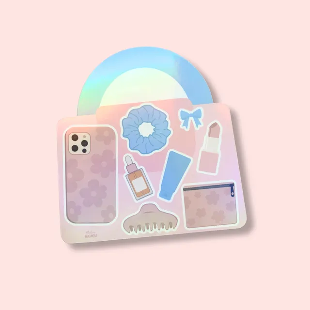 atelier-naholi-planche-sac-main-stickers-holographiques-a6 image 1