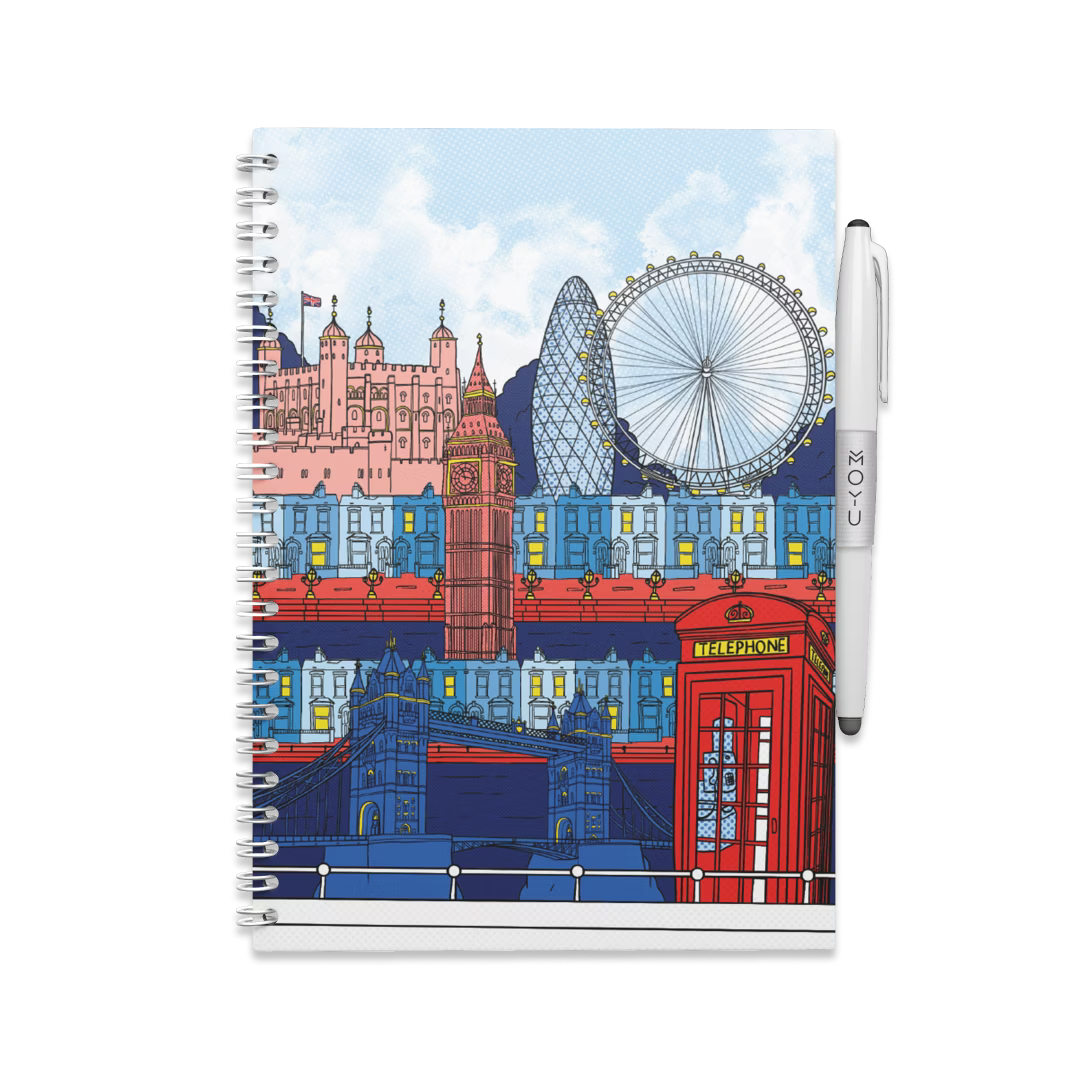 moyu-erasable-notebooks-london-carnet-effa-able-a5-pierre image 1
