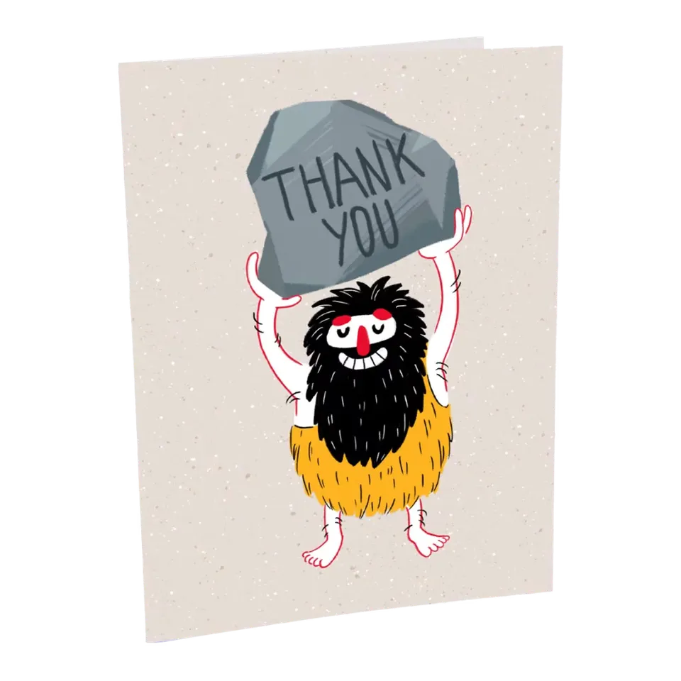 moyu-caveman-carte-remerciement-r-utilisable-effa-able-papier-pierre image 1