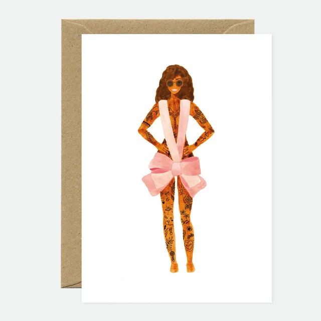 all-the-ways-to-say-woman-gift-carte-de-v-ux-a6-humour image 1