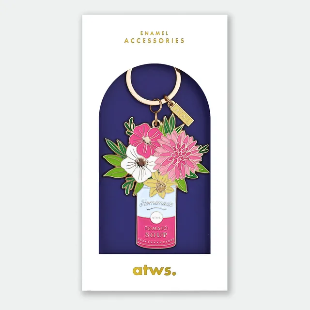 all-the-way-to-say-flower-can-porte-cl-s-fleurs-mail-dor image 1