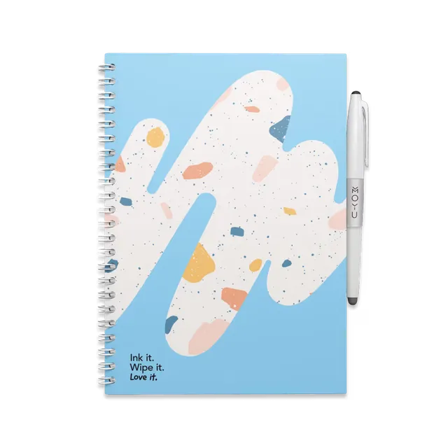 moyu-erasable-notebooks-a5-rocky-ice-carnet-effa-able image 1