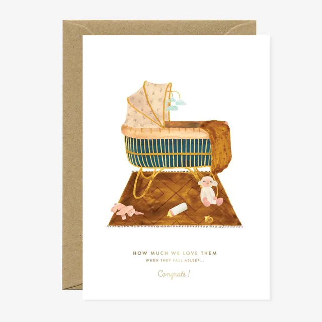 all-the-ways-to-say-baby-sleep-carte-naissance-a6-douce image 1