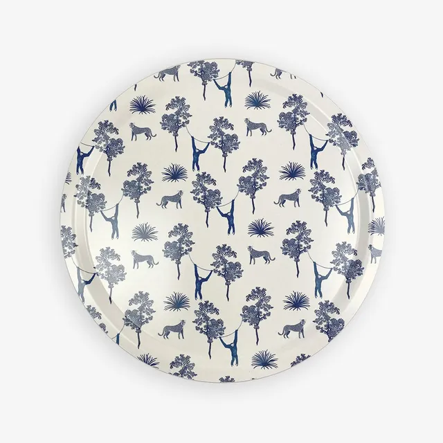 all-the-ways-to-say-blue-jungle-plateau-rond-39-cm-bouleau image 1